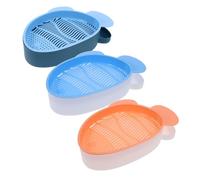 VICASKY 3pcs Soilless Hydroponic Cat Grass Planter Box Kit with Water Tray for Indoor Cats Easy Clean Nursery for Growing Catnip and Kitten Grass at Home