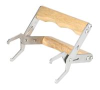 VICASKY 3pcs Stainless Steel Beehive Frame Grip for Beekeepers Ergonomic Frame Holder Lifter Tool for Honey Harvesting and Inspection Compatible with Various Hive Types