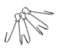 VICASKY 3pcs Stainless Steel Diving Double Flow Hook Snap Shackle for Diving Equipment Dual Scuba Gear Hook