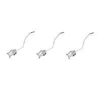 VICASKY 3pcs Sturdy Saxophone Stand Clamp Lyre for Sheet Music American Plating Music Score Holder Clip