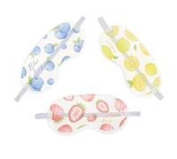 VICASKY 3pcs Summer Ice Packs Cooling Eye Patches Eye Covers for Sleep Masks Boys and Girls Adults