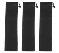 VICASKY 3Pcs Tent Pole Bag 19 Inch Retractable Carry Trekking Heavy Duty Party Poles Storage 3pcs Tentfishing Rod Awning Stake Outdoor Camping Equipment Organizer Handle Fishing Walking Stick Net