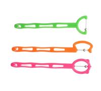 VICASKY 3pcs Tongue Muscle Stability Exerciser Tongue Retaining Device Improves Oral Motor Skills Oral Muscle Coordination Speech Therapy Tool for Stainless Steel Abs