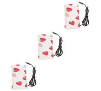 VICASKY 3pcs Travel Bottle Warmer Portable Breastmilk Bottle Heater Compact Design Easy to Store Perfect for on The Go
