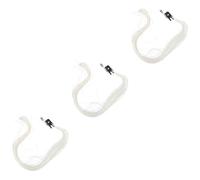 VICASKY 3pcs Violin Bow Hair Replacement for Violin Bow String Making Supply Creative Horse Hair