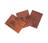 VICASKY 3pcs Violin Bow Skin for Violin Bow Making Accessories Parts Crafting Supplies