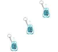VICASKY 3pcs Violin Music Box Keychain Elegant Windup Musical Charm for Women Purse Decoration for Car Keys and Unique Miniature Design