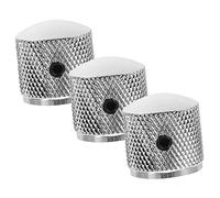 VICASKY 3pcs Volume Control Knobs for Electric Guitar and Bass Potentiometer Knob Hats Easy to Install Anti- Design Suitable for Various Guitars