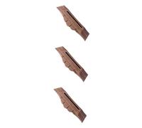 VICASKY 3pcs Wooden Classical Guitar Bridge for Guitar Bass Musical Instrument for Acoustic Bridge and Pins for String