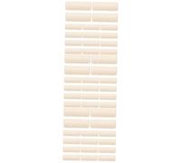 VICASKY 3sets Banjo String Nuts Set Banjo Bridge Nut Replacement Strong Synthetic Resin for Neck 20pcs*3