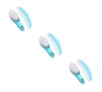 VICASKY 3sets Boy Girl Hairbrush Comb Kit Newborn Brush Soft Hairbrush and Comb for Static Gentle Massage Promotes Circulation and Brain Development