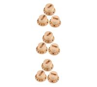 VICASKY 3sets Guitar Potentiometer Caps Tone Control Knob Replacement for Electric Guitar 3pcs*3