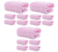 VICASKY 3sets Infant Washcloths Multifunctional Burping Cloth Towel Newborn Girl 5pcs*3