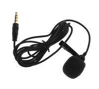 VICASKY 3sets Lapel Microphone Omnidirectional Condenser Mic for Remote Teaching Online Chatting Video Calls Live Broadcast Web Conferencing Noise Reduction High Elasticity Design