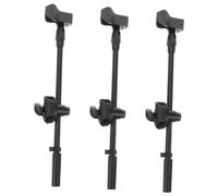 VICASKY 3sets Metal Microphone Suspension Boom Scissor Arm Mic Accessories for Mic Desk Stand Microphone Stand Holder and Tilting Rotating Boom Arm for Setups in Home Studios Recording