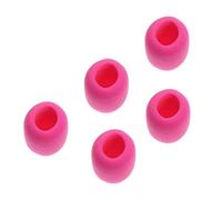 VICASKY 3sets Microphone Windscreen Pink Sponge Cover for Mic Lavaliere Windscreen Windproof Mic Cover Replacement for Lost or Broken Pads 5pcs*3