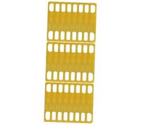 VICASKY 3sets Thickened Bass Shims Brass Guitar Neck Shims 0.2mm 0.5mm 1mm for Guitar Supplies 8pcs*3