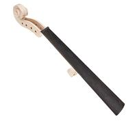 VICASKY 4/4 Violin Neck Head Fingerboard Maple Wood Polished Violin Finger Plate