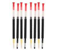 VICASKY 4 Pairs Beekeeping Grafting Needles with Yellow Plastic Handles, Queen Rearing Bee Transfer Tools for Hive Larva Moving, Professional Beekeeper Equipment for Apiary Use