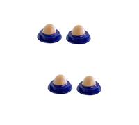 VICASKY 4 pcs Catnip Energy Balls Healthy Solid Nutrition Snacks for Cats and Kittens Hairball Relief Hydration Aid Licking Treats for Indoor Play and Digestion Support