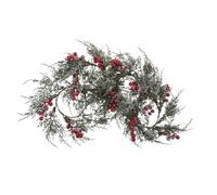 VICASKY 4 Pcs Christmas Candle Rings for Pillars and Tapers Artificial Berries and Snowy Pine Garland Versatile Table Candle Holder for Advent Season Centerpiece for Holiday Wedding Decor