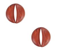 VICASKY 4 pcs Premium Wood Crescent Shaped Divination Cups Hand Carved Retro Taoist Sacrifice Tools with Dragon Patterns Feng Shui Home Decor for Spiritual and Ritual Use