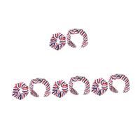 VICASKY 4 Sets American Flag Knot Headband and Scrunchies for Women Elastic Hair Accessories for Teen Stylish Hair Bands for Birthday Wedding Daily Wear Versatile Wrist Bracelets