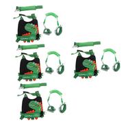 VICASKY 4 Sets Dinosaur Pattern Boys and Girls Wrist Strap for Walking Boy Girl Harness Leash Leash