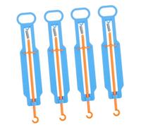 VICASKY 4 Sets DIY Plastic Spring Scale Educational Science Experiment Kit for Hands Trigger Pull Balance Scales for Childrens Early Learning and Science Projects