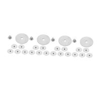 VICASKY 4 Sets Flute Repair Kit Metal Flute Screws for Fixing in Musical Instruments