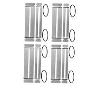 VICASKY 4 Sets Guitar Repair Tools for Fret Polishing of Stainless Steel Fingerboard Guards for Luthier Bass Guitar Fretboard Protection