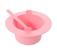 VICASKY 400ml Silicone Wax Bowl for Wax Heater with Stirring Rod, Non-stick Shallow Shape and Widemouth Design, Large Capacity Waxing Warmer Pot for Body Waxing and Sensitive Skin Use
