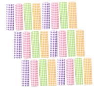 VICASKY 400PCS Colored Checkered Baking Sandwich Wrap Paper Sheets Greaseproof Food Packing Liners for Burgers Pastries and Sandwiches Thick Oil-Resistant Food Wraps for Freshness and Easy