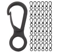 VICASKY 400pcs Plastic Snap Clip Hook Lanyard Hook Mini Lobster Clasp Spring Hanging Buckle For Face Protectors Key Chain Purse Id Card Crafting Sewing Projects