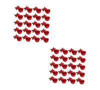VICASKY 40pcs Adjustable Volume Automatic Chicken Drinking Cups Water Dispenser for Poultry Birds Home Farming Use