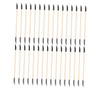 VICASKY 40PCS Double-ended Nail Sanding Sticks for Manicure and DIY Nail Art Disposable Detailing Tools with Dual Grit Surfaces for Precise Cuticle Pushing Polishing and Shaping at Home