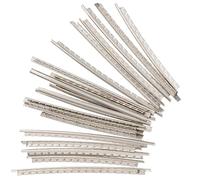 VICASKY 40pcs Electric Guitar Fret Wires Classical Guitar Fret Wire Fretboard Tuning Pegs Nut Supplies