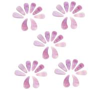 VICASKY 40pcs Guzheng Picks Finger Picks for Guzheng Performance Supplies Nail Covers Fake Nail for Finger Protectors Curve Shape Protector