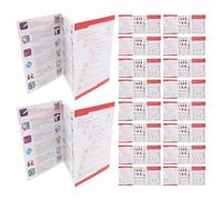 VICASKY 40pcs Outdoor Survival Manual - Wilderness Guidebook with Emergency Self-Rescue Techniques for Backpacking and Camping Safety in English