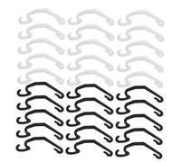 VICASKY 40PCS Pet Cage Wire Clips for Small Animal Enclosures Plastic Edge Connectors for Rabbit Hamster Chicken Cages Easy DIY Assembly and Secure Locking Latches