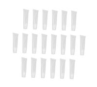 VICASKY 40pcs Refillable Tubes Lip Pomade Tubes 10g Capacity Plastic Environmental Reusable Containers for Making Handmade Lipstick by Yourself