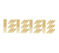 VICASKY 40pcs Saxophone Reeds Tenor Sax Reeds Strength Replacement Musicians Use for Practice