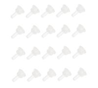 VICASKY 40Pcs Silicone Pet Feeding Nipples Small Nurser Bottle Pacifiers for Newborn Rabbits Bunny Chinchilla Safe Lightweight Replacement Teats