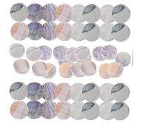 VICASKY 40pcs Sound Dot Mark for Guitar Fingerboard Dots Made of Material for Acoustic Guitar Accessories Use As Music Instrument Supply and Luthier Tool