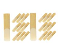 VICASKY 40pcs Tenor Saxophone Reeds Hardness Replacement for Saxophone Stable Sound Smooth Finish for Jazz and Classical Music