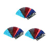 VICASKY 45pcs Celluloid Guitar Pick Strips Diy Guitar Pick Punch Sheets Punch Plectrums Random Color