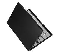 VICASKY 48pcs Magnetic Empty Eyeshadow Palette with Built-in Mirror Refillable Makeup Tray with Metal Pans Portable Lightweight Blushers and Cheeks Makeup Storage for Travel and Daily Use