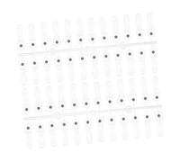 VICASKY 48pcs Nail Color Card Nail Polish Board Display Magnet Transparent