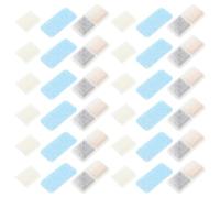 VICASKY 48Pcs Replacement Pet Fountain Filters Compatible with Oneisall Cat Water Filter Cartridge Activated Carbon Sponge Core for Automatic Cat Water Fountain Home Use