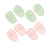VICASKY 4pairs Hair Dye Earmuffs Silicone Ear Protectors Covers for Dying Hair